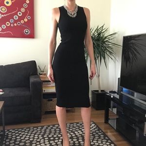 Judith & Charles sleeveless midi dress